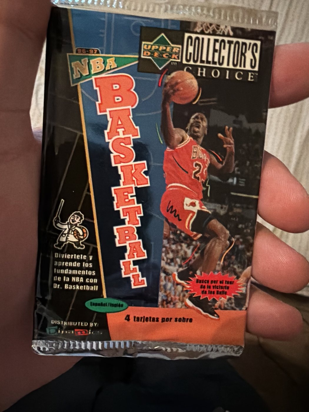 Unopened Basketball Pack