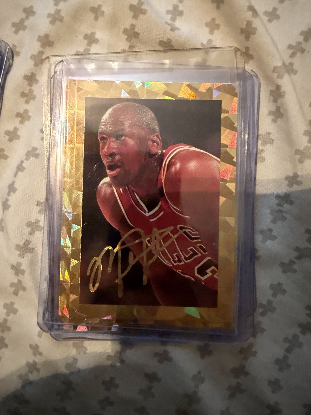 Michael Jordan Gold-Foil Card