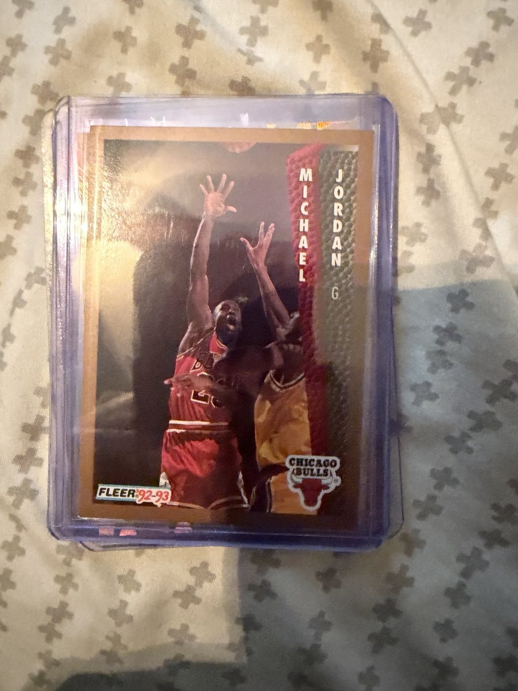 Michael Jordan Fleer '92-93 Card