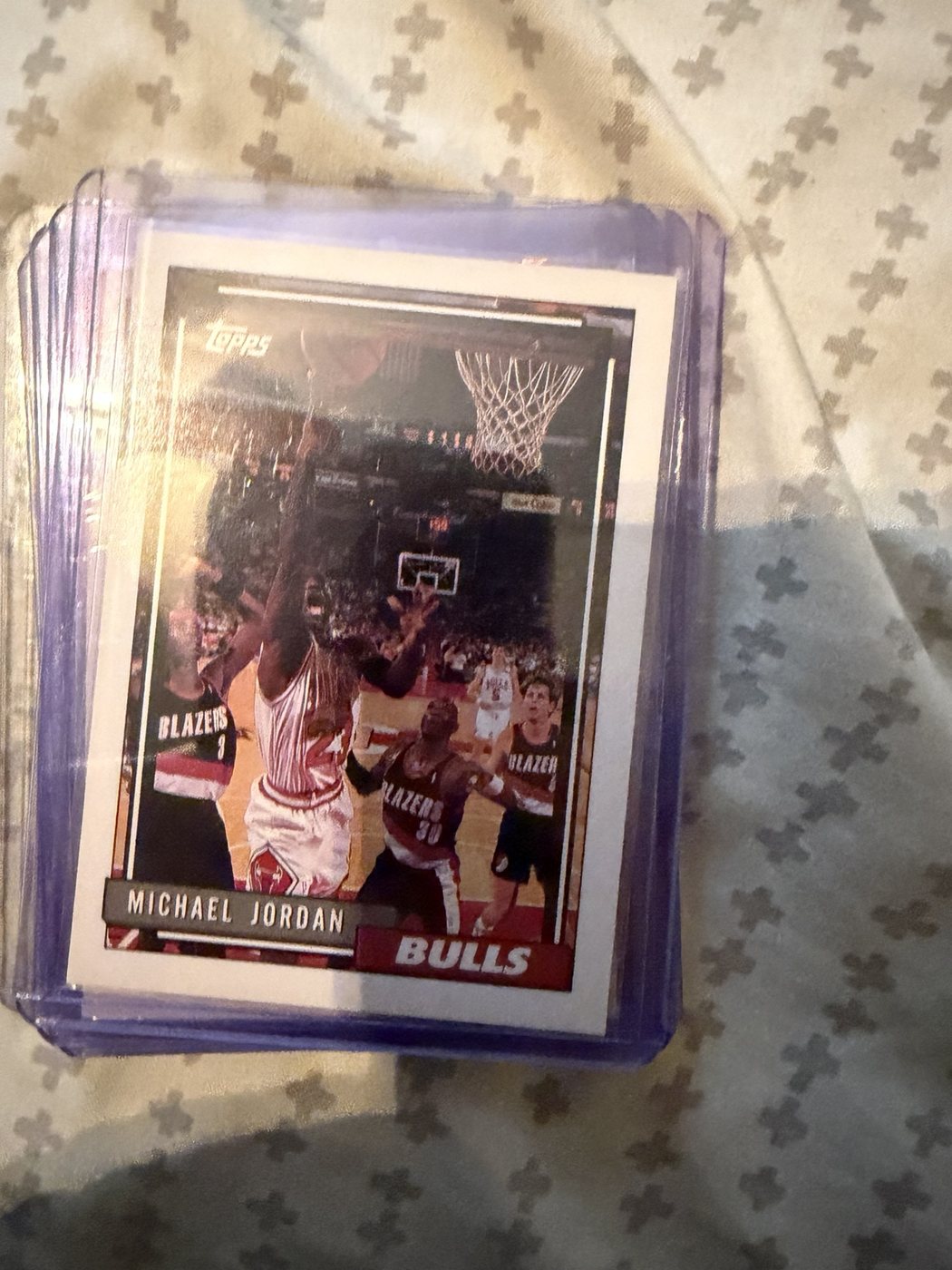 Michael Jordan Topps Card