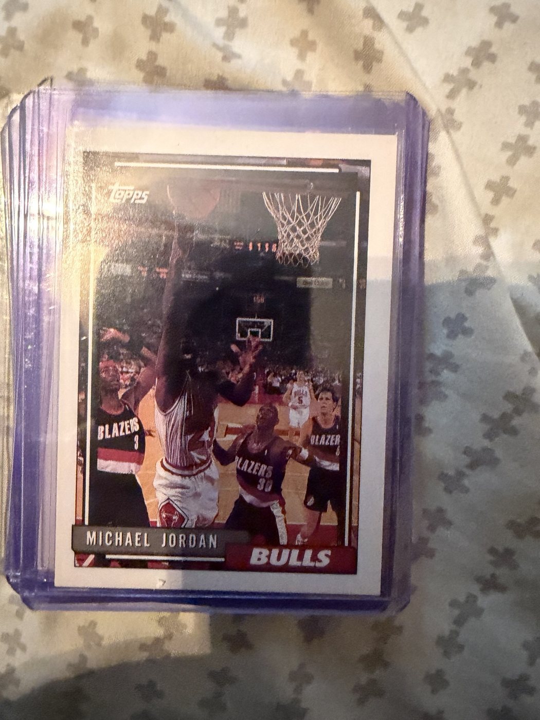 Michael Jordan Topps Card