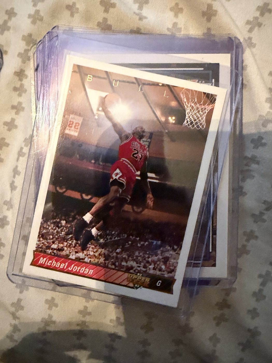 Michael Jordan Upper Deck Card