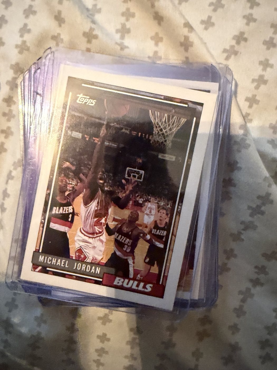 Michael Jordan Topps Card