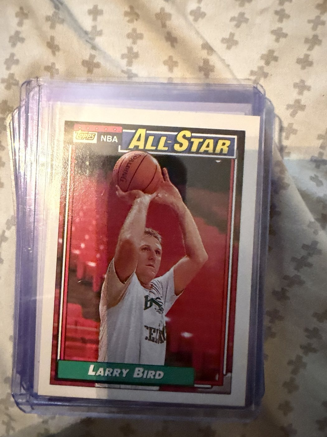 Larry Bird Topps All-Star Card